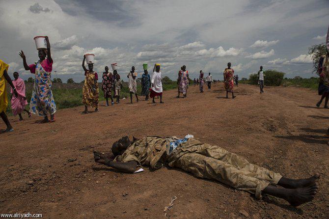 الحرب الأهلية في جنوب السودان خلفت آلاف القتلى وشردت مئات الآلاف من السكان