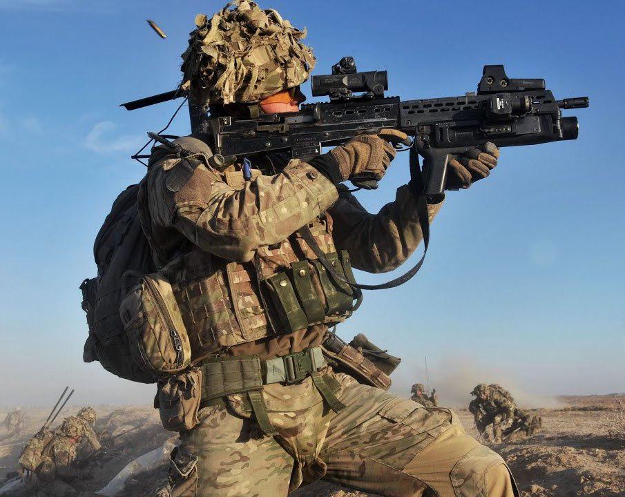 جندي بريطاني في افغانستان