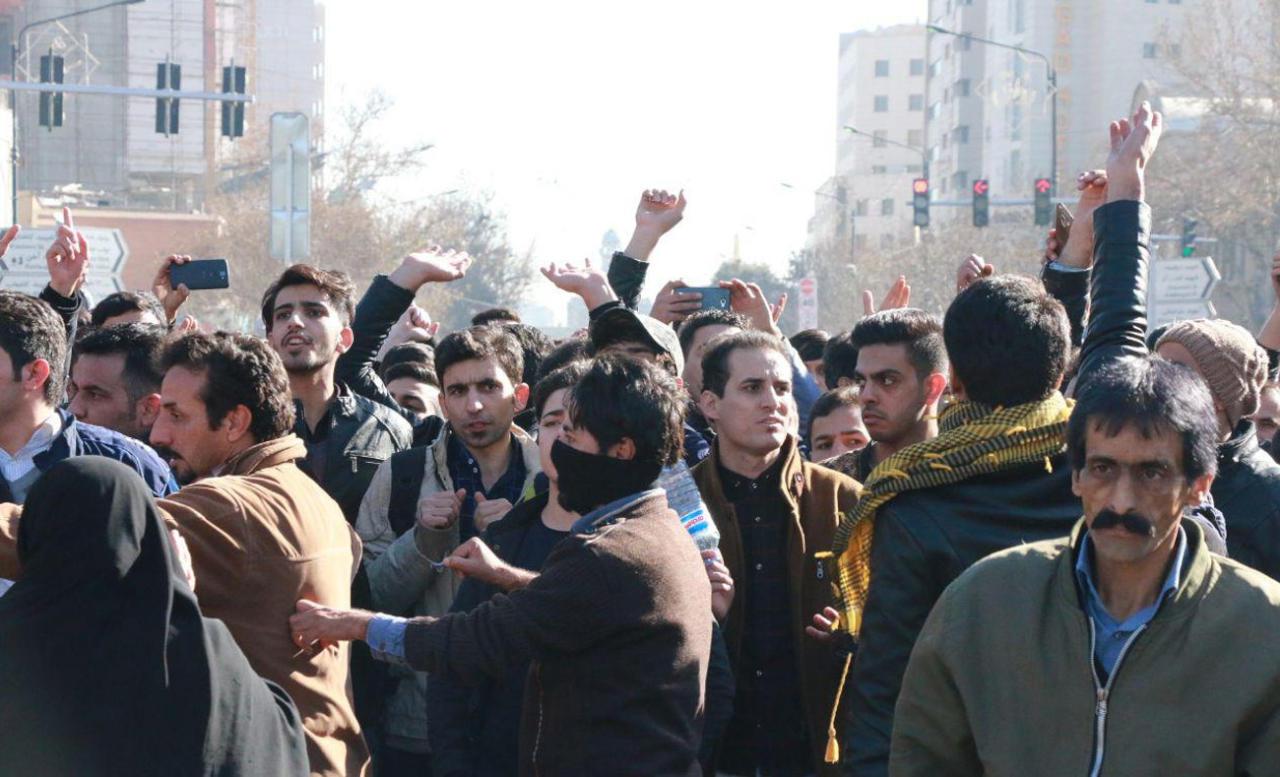 مظاهرات سابقة في إيران
