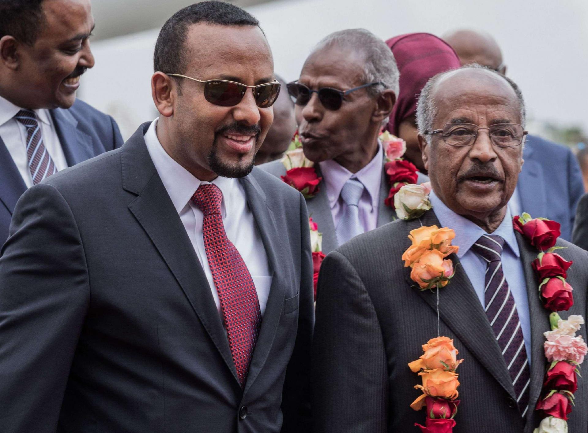 وزيرا الخارجية الاريتري والإثيوبي