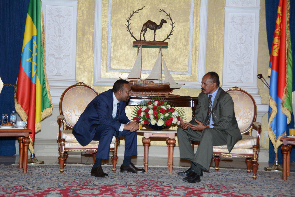 الزعيمان الأثيوبي والاريتري