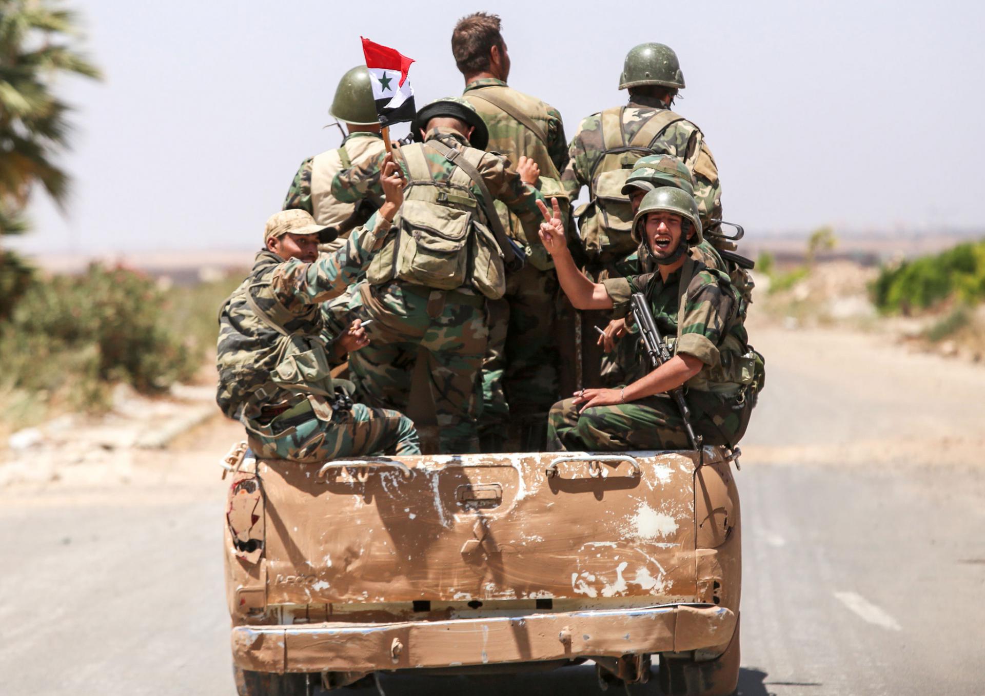 قوات النظام السوري تواصل تقدمها في درعا
