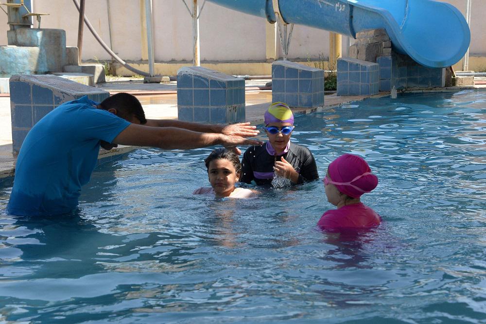 السباحة متنفس لفتيات الموصل بعد خروج الدولة الاسلامية