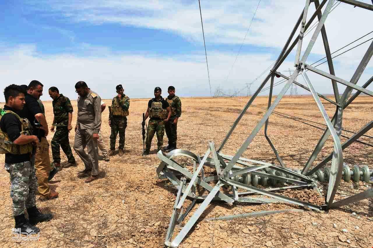 تخريب متعمد لأبراج الكهرباء في العراق