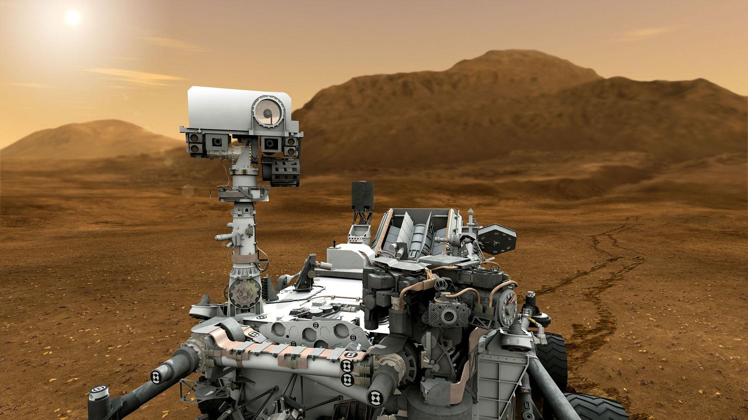 شمس المريخ تحيي روبوتات الناسا الخامدة