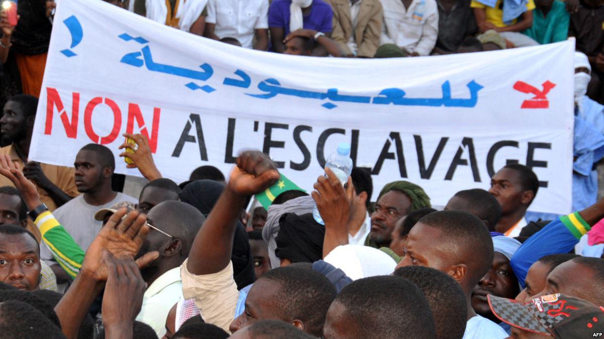 موريتانيا شهدت العديد من المظاهرات احتجاجا على استمرار العبودية