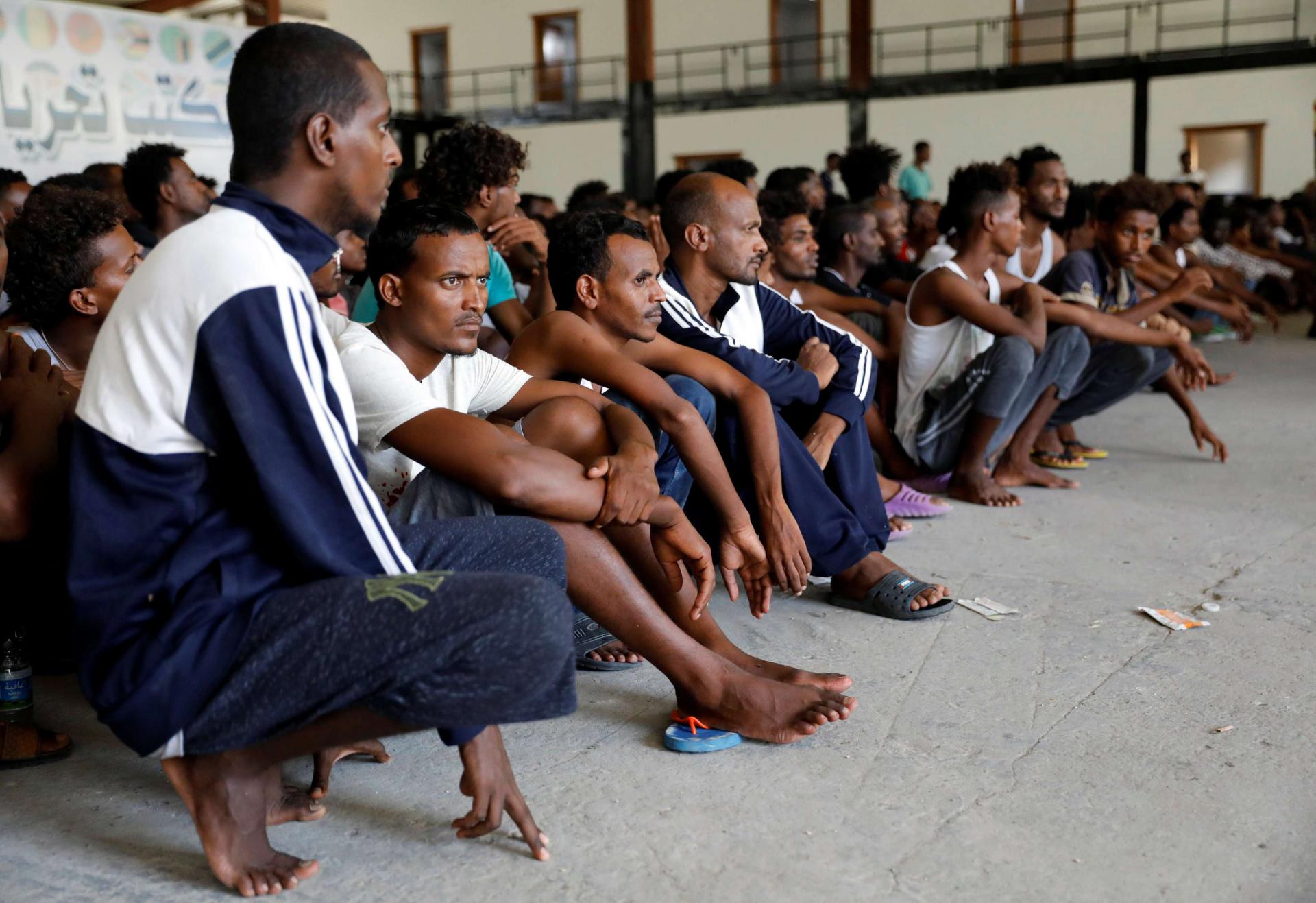 انتقادات بشأن إساءة معاملة المهاجرين في ليبيا