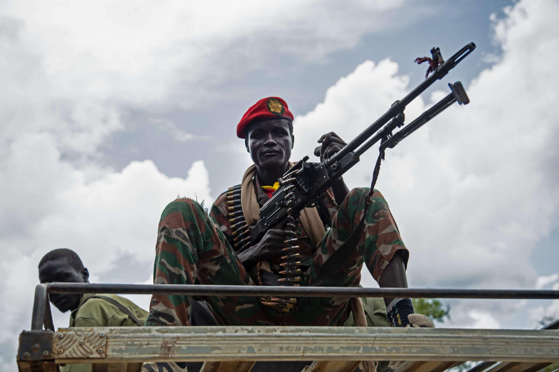جندي من جنوب السودان