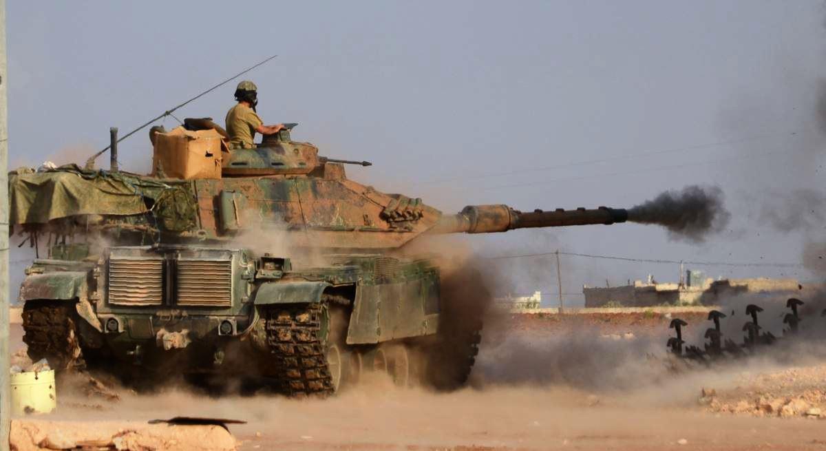 المدفعية التركية تقصف مواقع قوات سوريا الديمقراطية