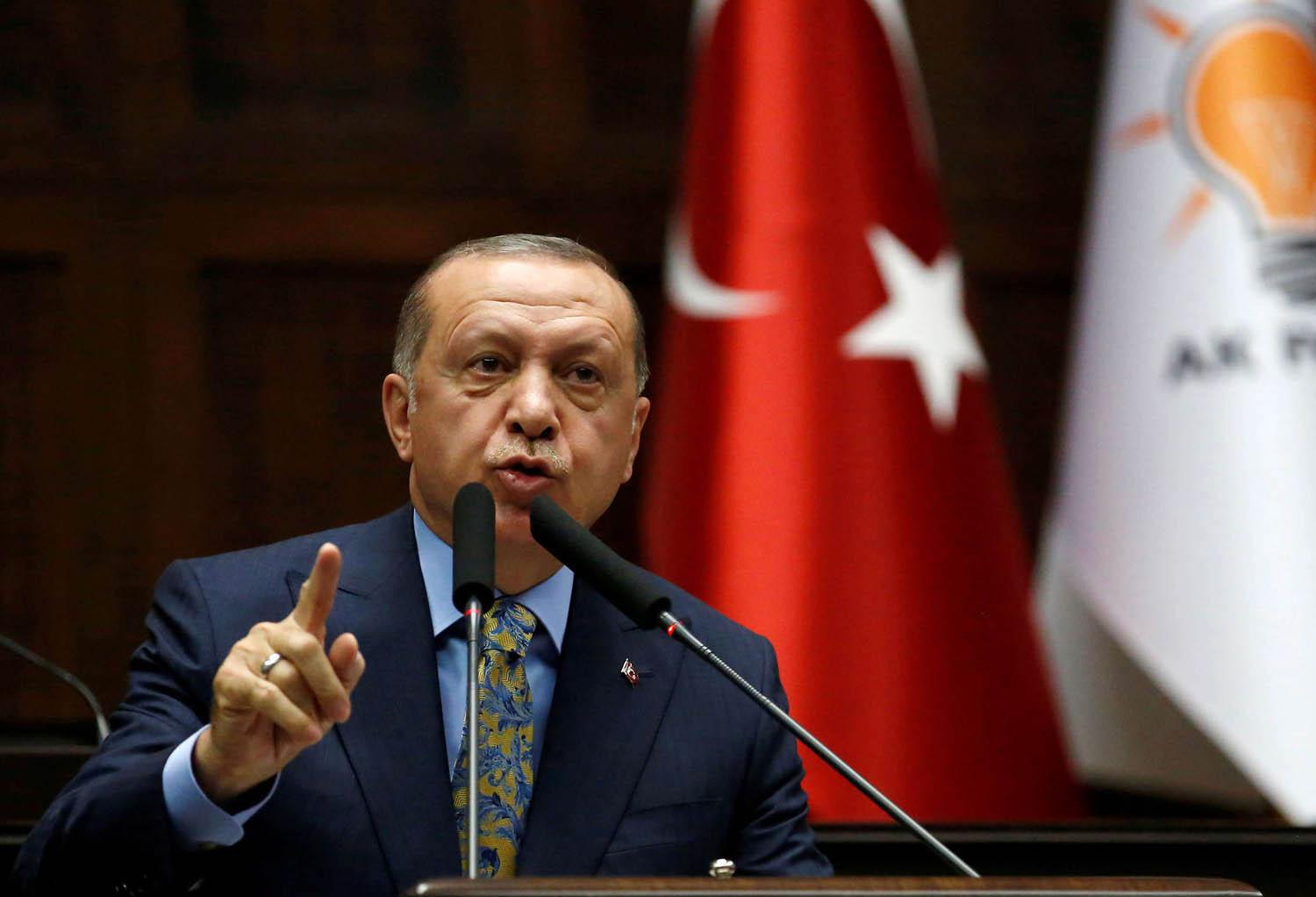 اردوغان يتحدث عن قضية خاشقجي أمام البرلمان التركي
