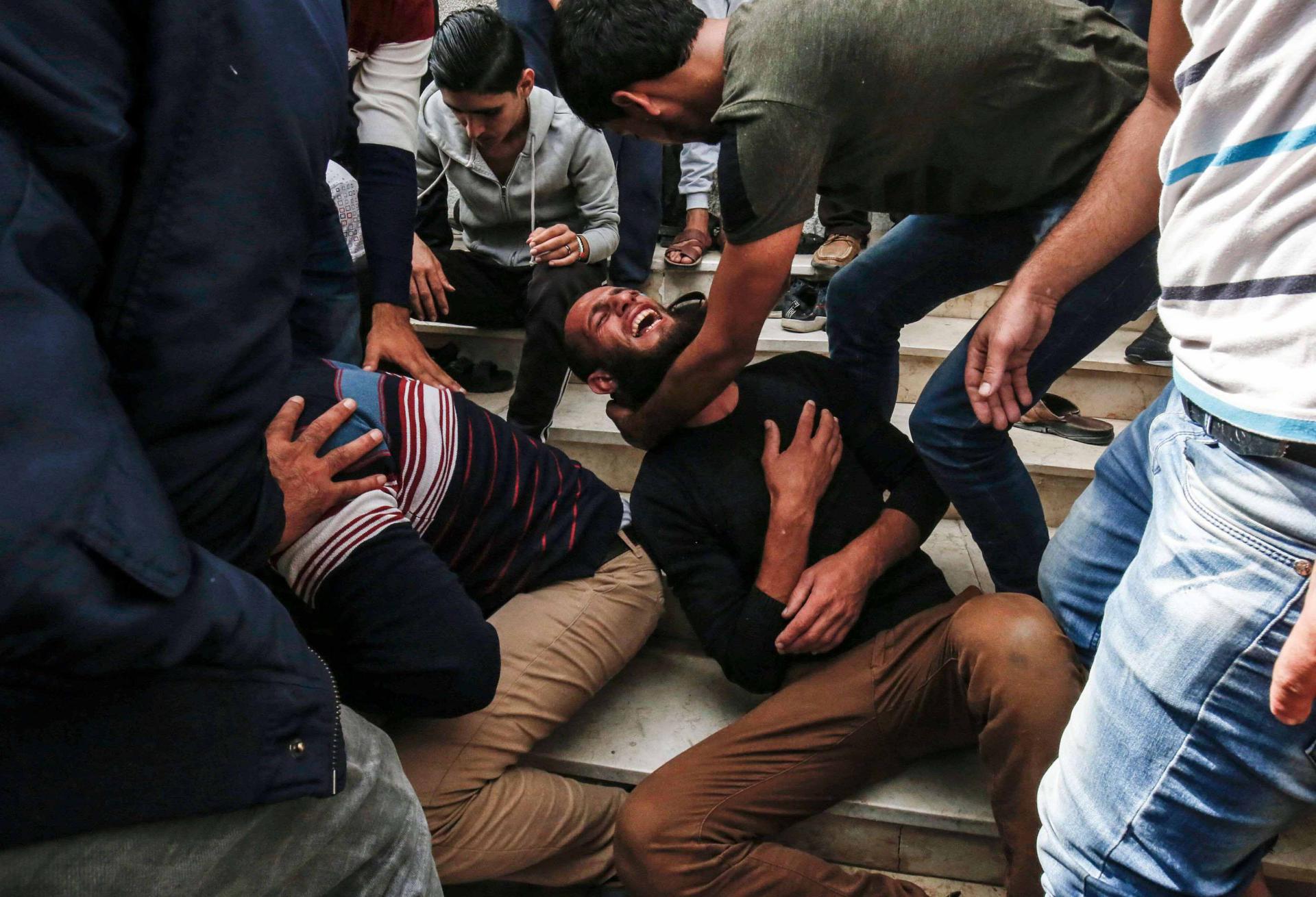 Five other Palestinians were also shot dead during Friday's protests
