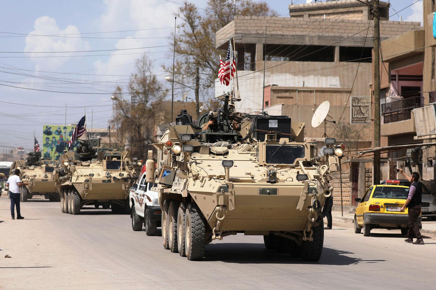 القوات الأميركية مستمرة في دعم وحدات حماية الشعب الكردية مثيرة غضب تركيا