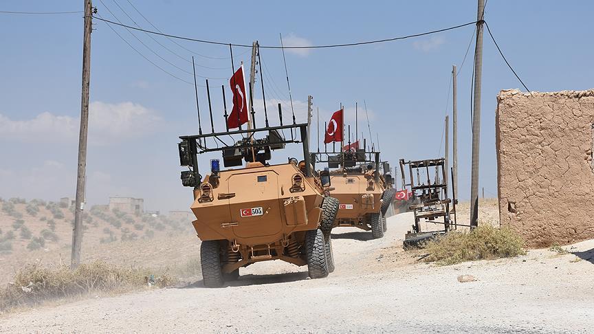 قوات تركية في محيط منبج