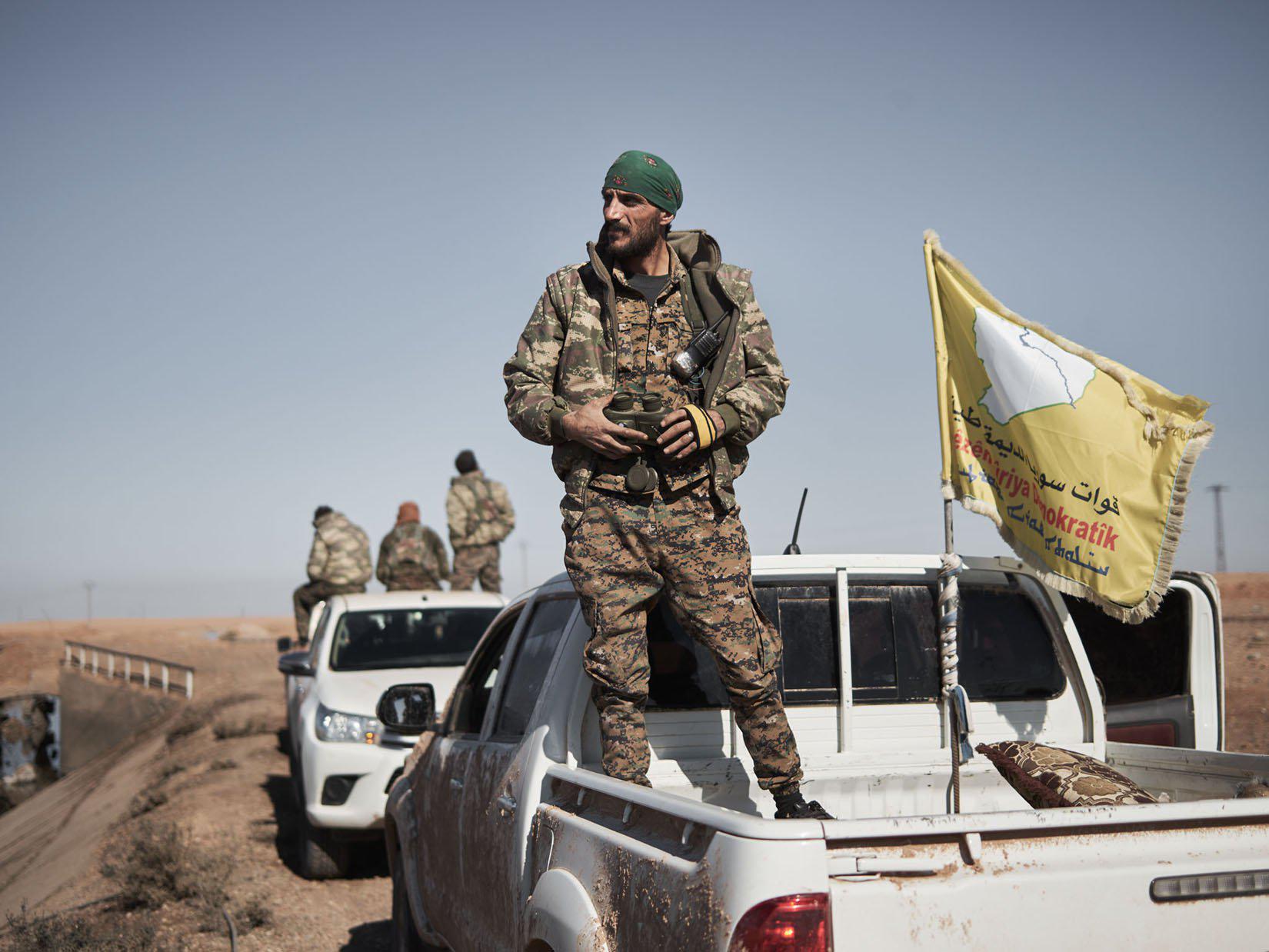 قوات سوريا الديمقراطية اعتقلت العشرات من مسلحي داعش