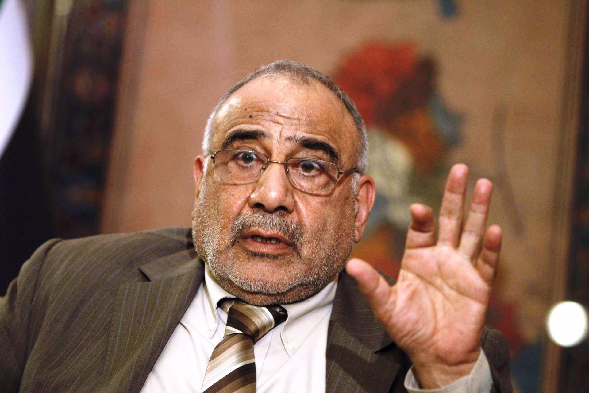 رئيس الوزراء العراقي عادل عبدالمهدي يقود  نصف حكومة