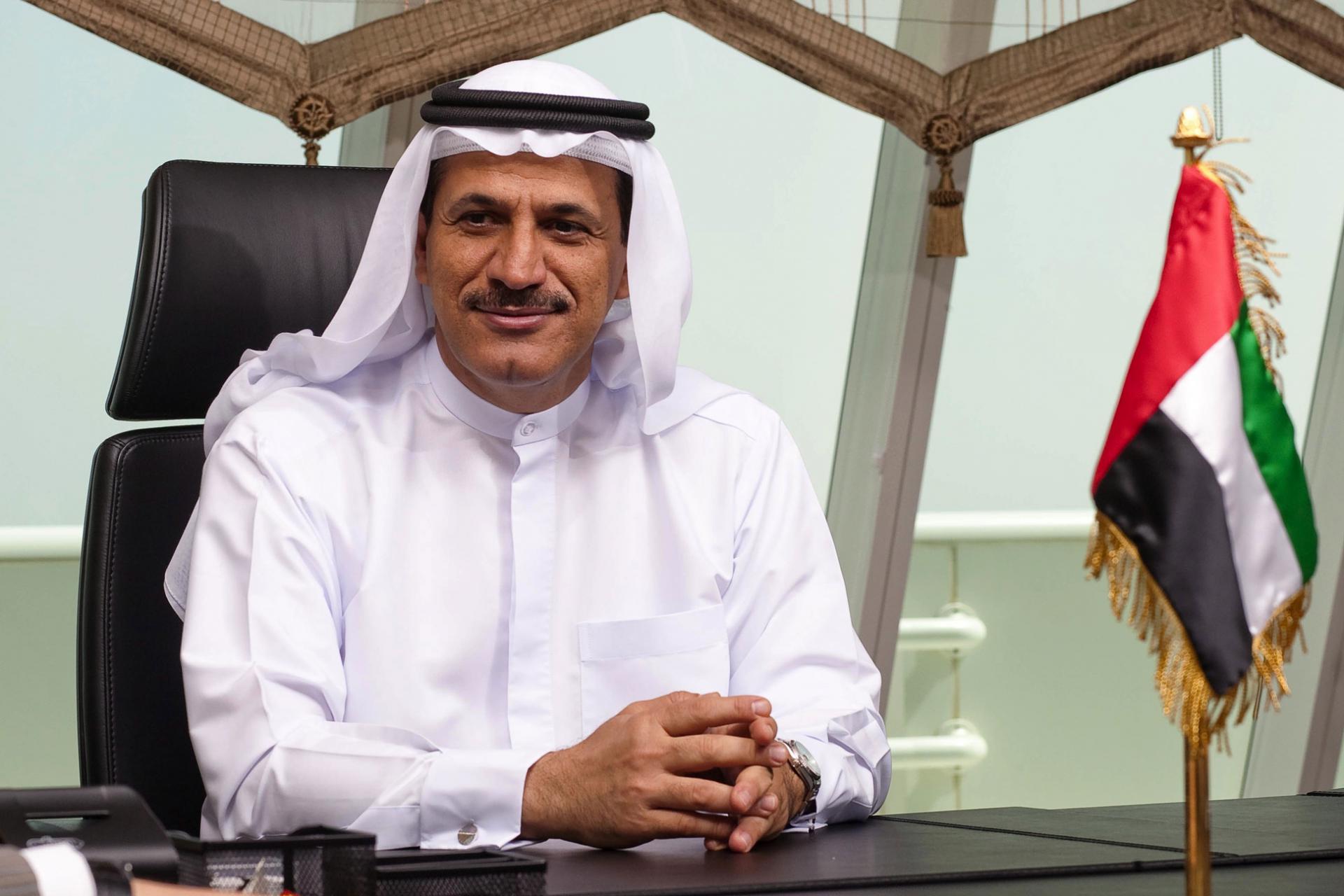 سلطان بن سعيد المنصوري وزير الاقتصاد ورئيس مجلس إدارة هيئة الأوراق المالية والسلع