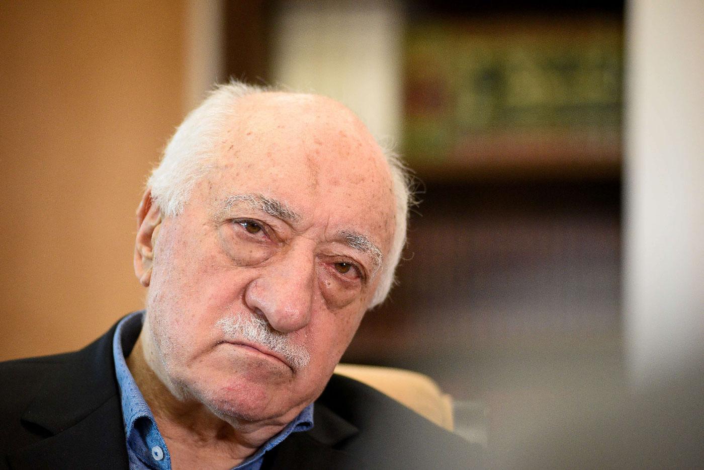 US based Turkish cleric Fethullah Gulen at his home in Saylorsburg, Pennsylvania, on July 10, 2017.
