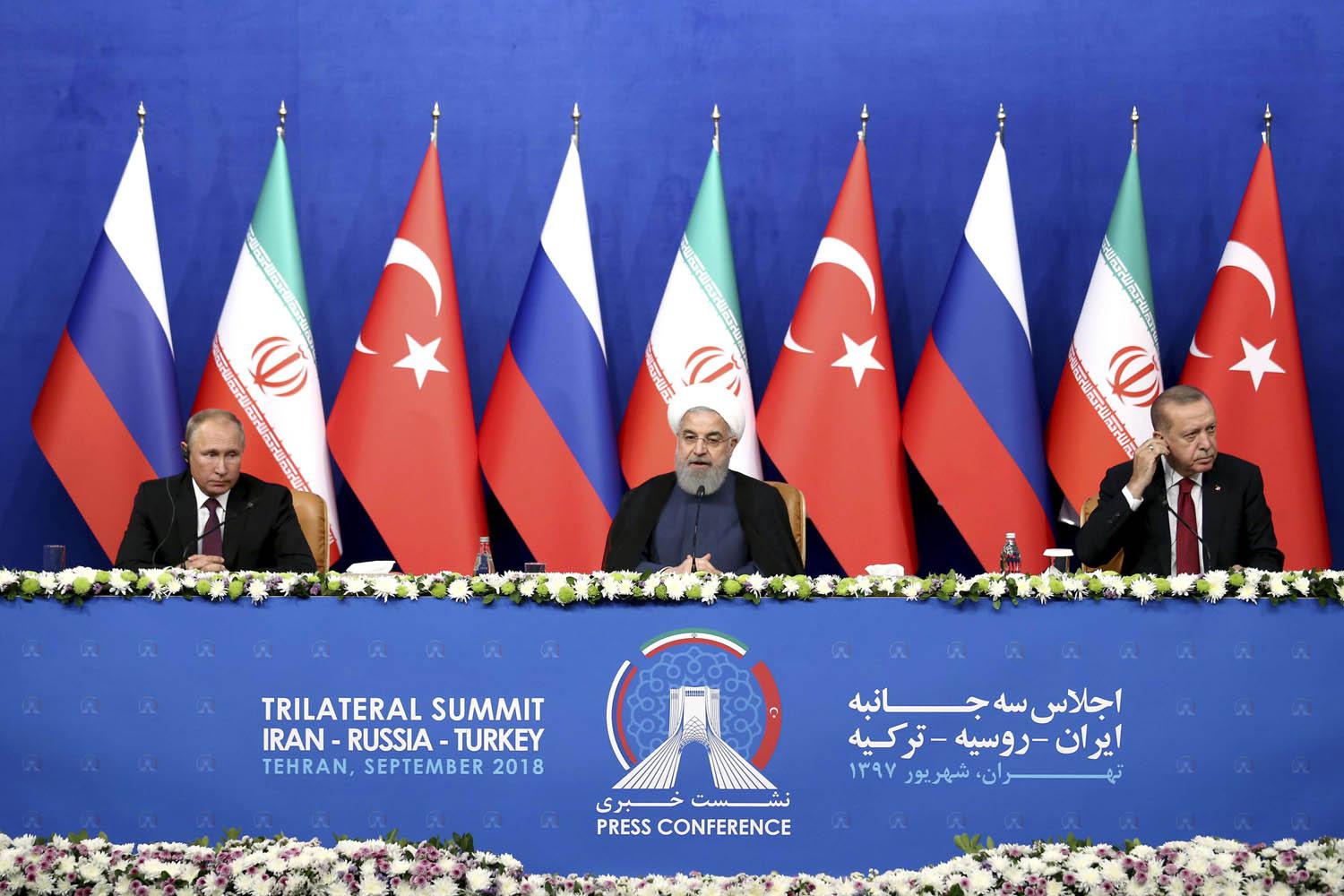 قمة طهران الثلاثية: إيران - تركيا - روسيا