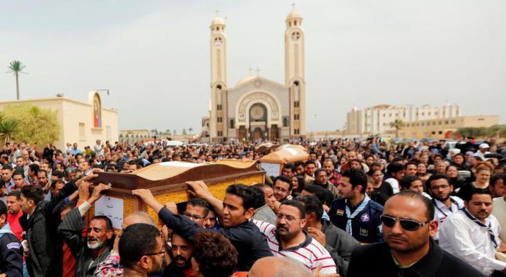 حادثة مقتل رجل وابنه أثارت غضب أقباط مصر