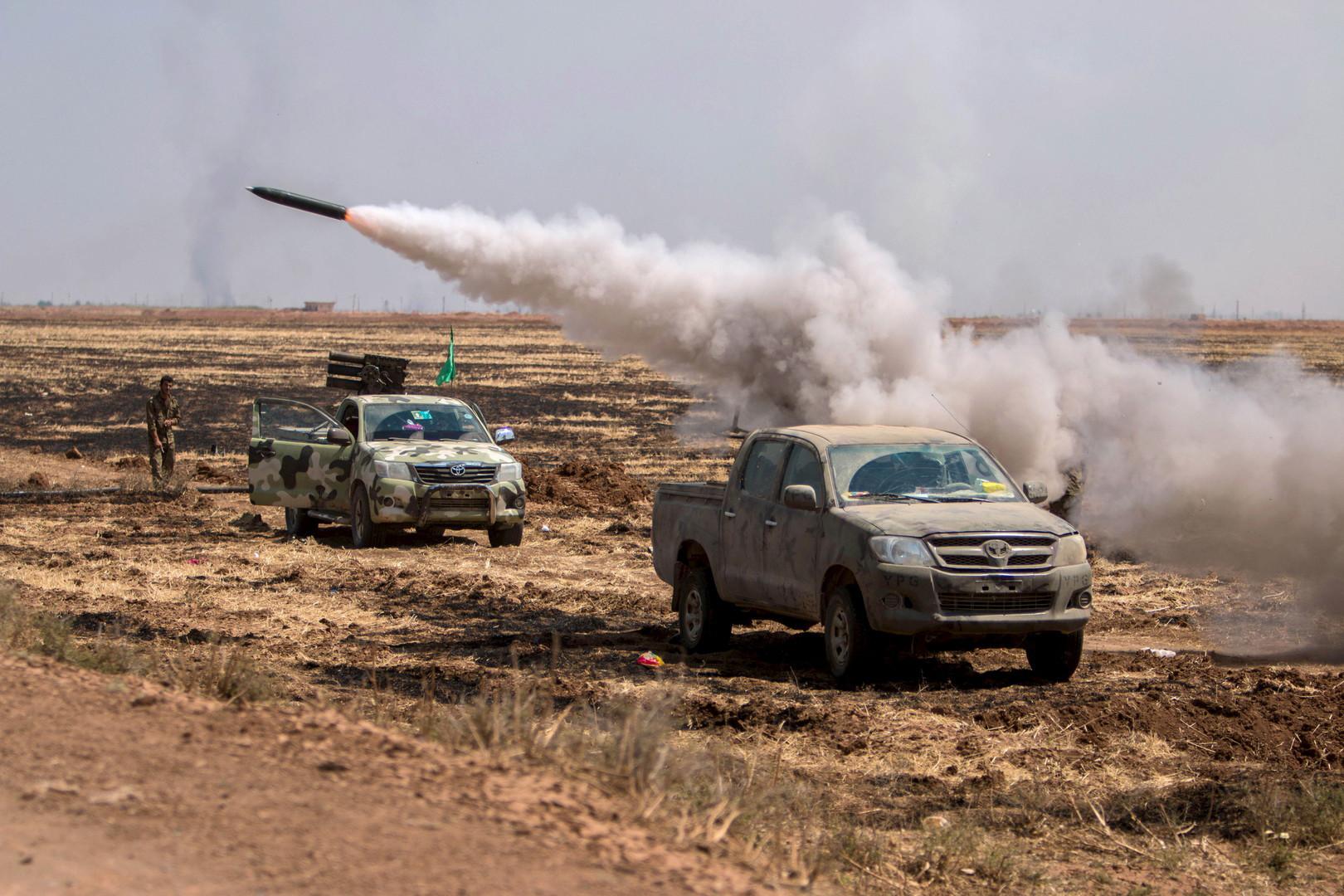 قوات سوريا الديمقراطية تخوض معارك كرّ وفر مع داعش في شرق سوريا