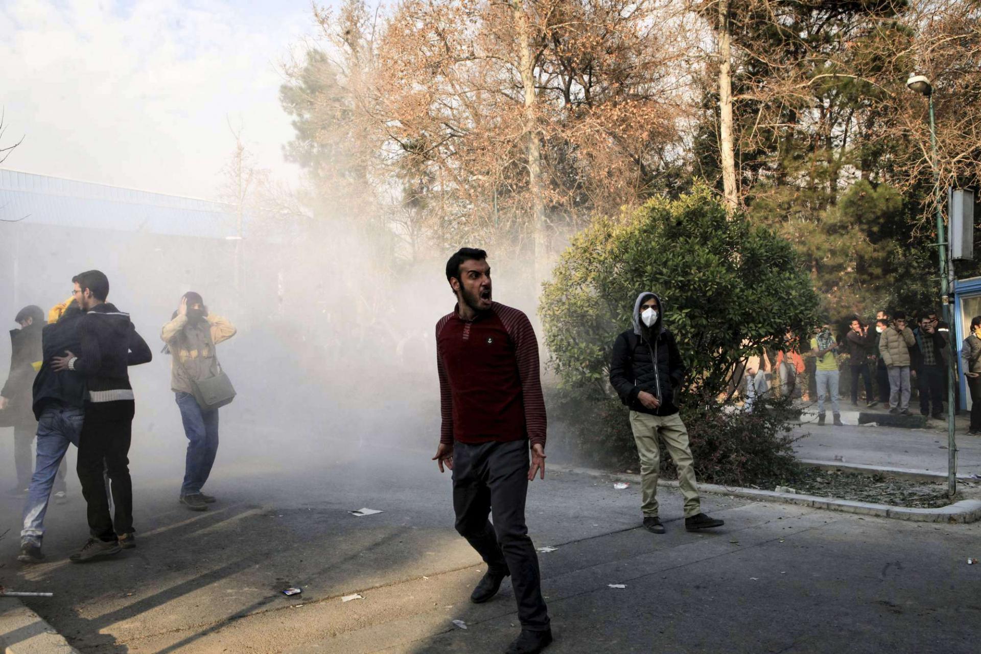 إيران شهدت العديد من مظاهرات الغضب في 2017 و2018