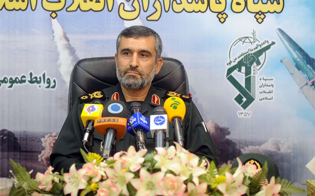 Revolutionary Guards aerospace commander Brigadier General Amirali Hajizadeh