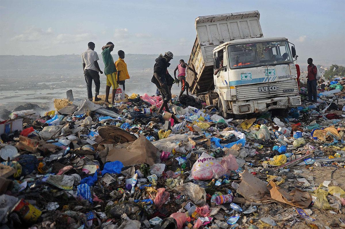 Dumping site in Mogadishu
