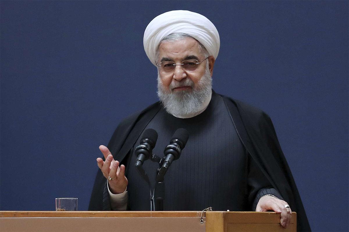 Rouhani said not the government was to blame