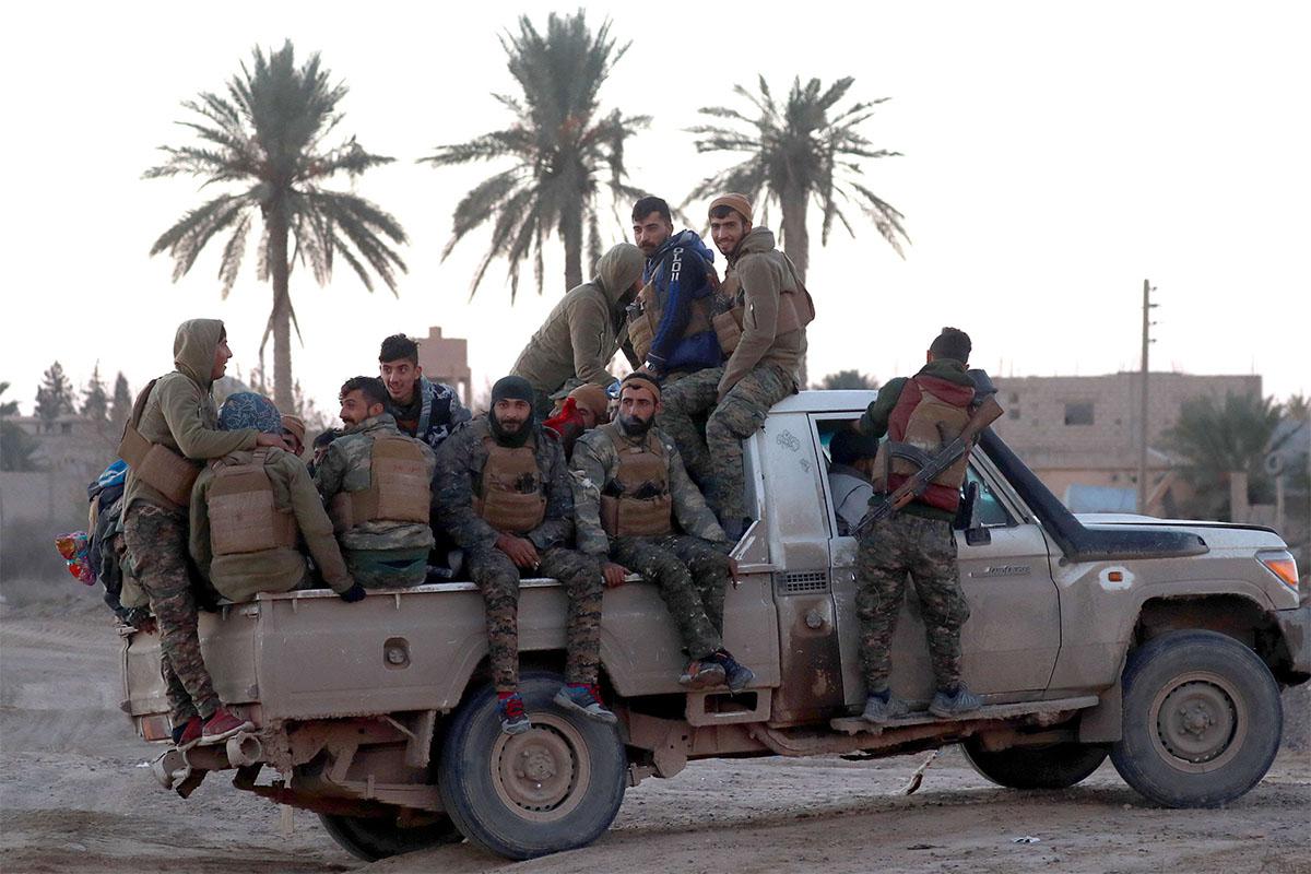 The Kurds in northeastern Syria say they hold around 1,000 foreign jihadist fighters