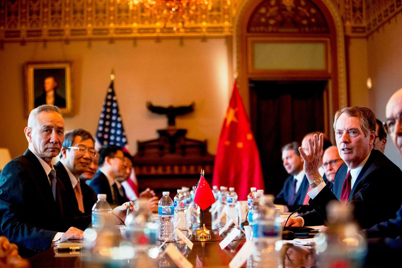 نائب رئيس الوزراء ليو هي يرأس الوفد الصيني