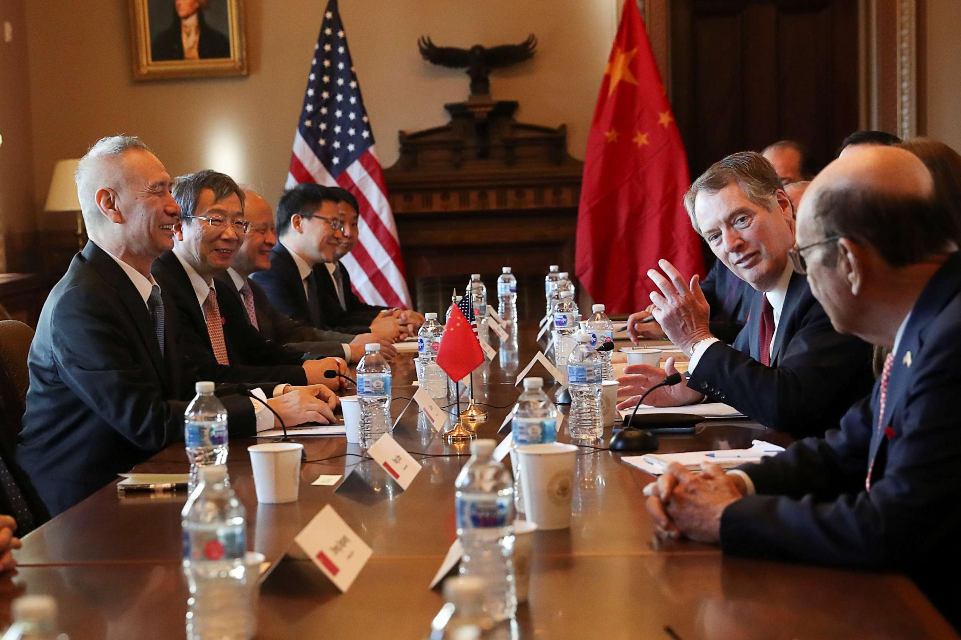 مفاوضات أميركا والصين
