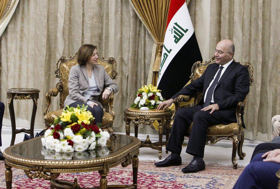 بارلي والرئيس العراقي