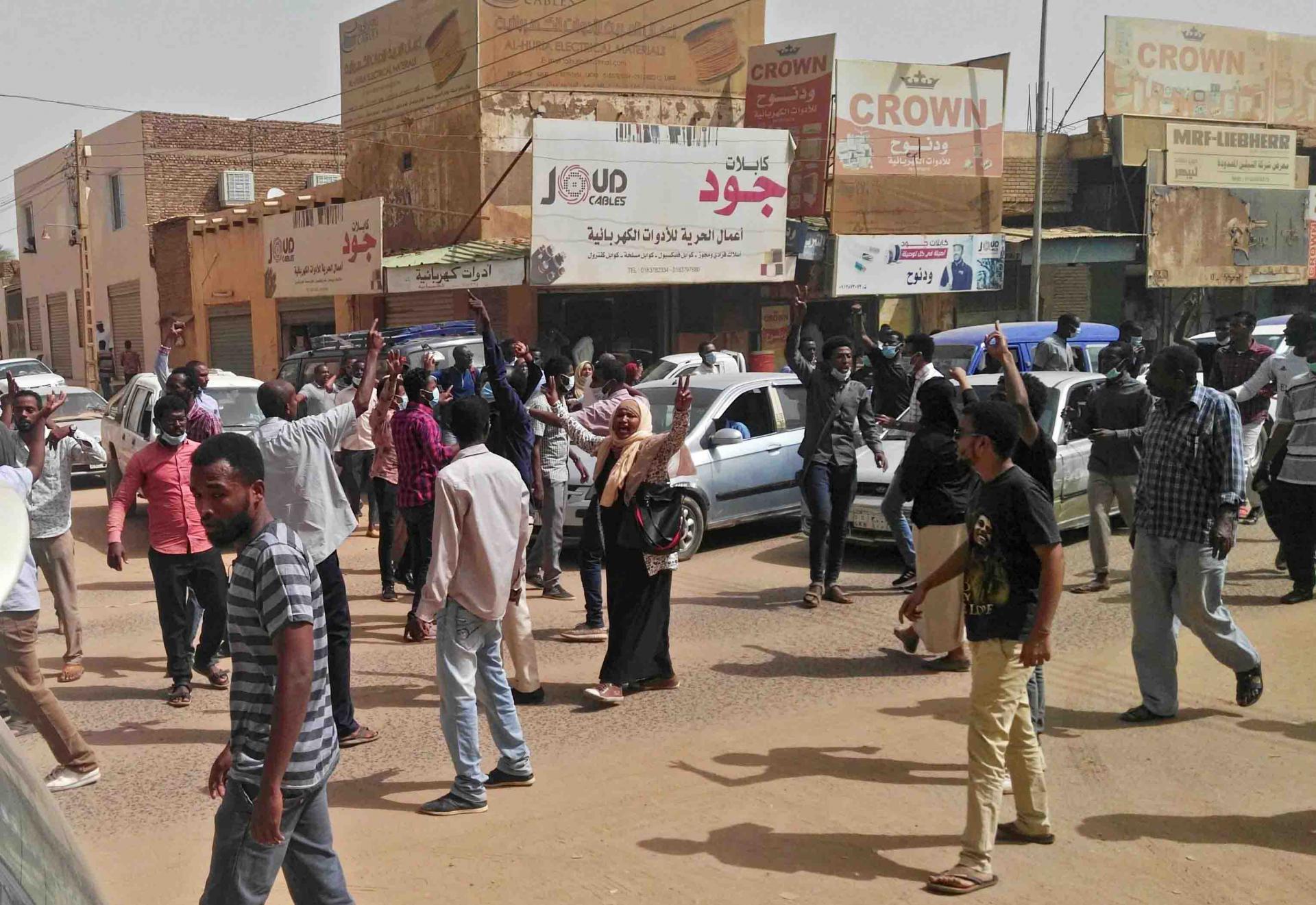 On Wednesday, Bashir acknowledged that youths, mainly women, were leading the rallies and said the public order law was "one of the reasons" for their anger.