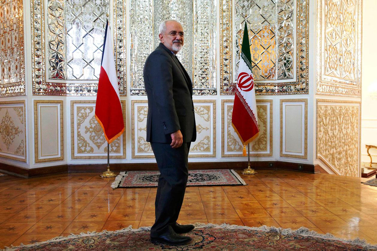 وزير الخارجية الايراني المستقيل محمد جواد ظريف