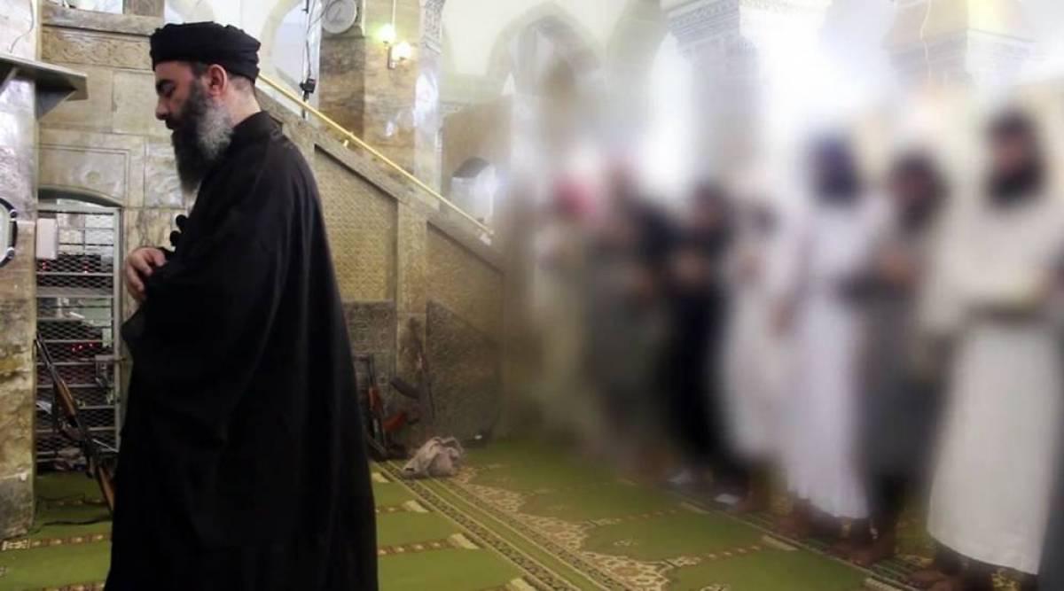 أبوبكر البغدادي زعيم تنظيم الدولة الإسلامية متوار عن الأنظار منذ أول ظهور له في جامع النوري في 2014