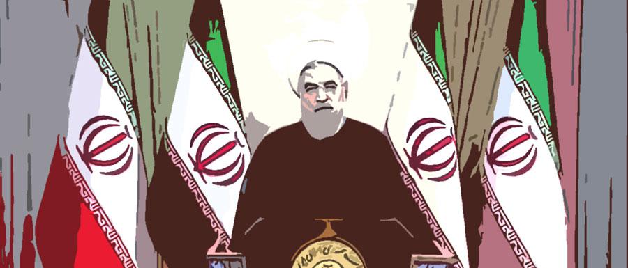 روحاني لجأ إلى خيار ضبط النفس فإن قادته العسكريين كانوا يفعلون عكس ذلك تمامًا