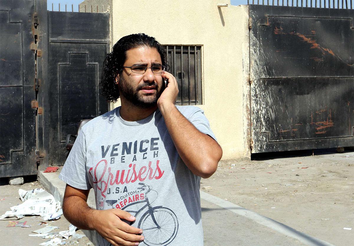 Abdel Fattah is one of many activists jailed since the military overthrew President Mursi
