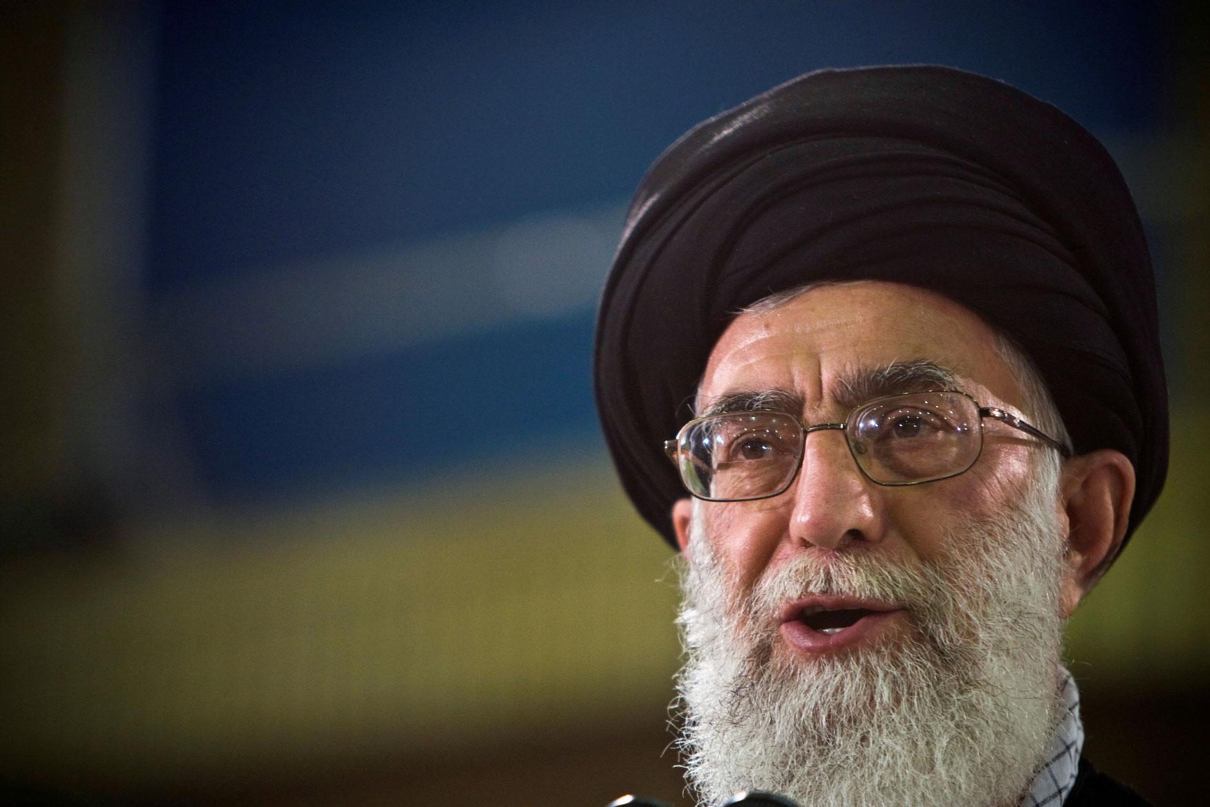 Khamenei has the ultimate say on all major foreign and domestic policy in Iran.