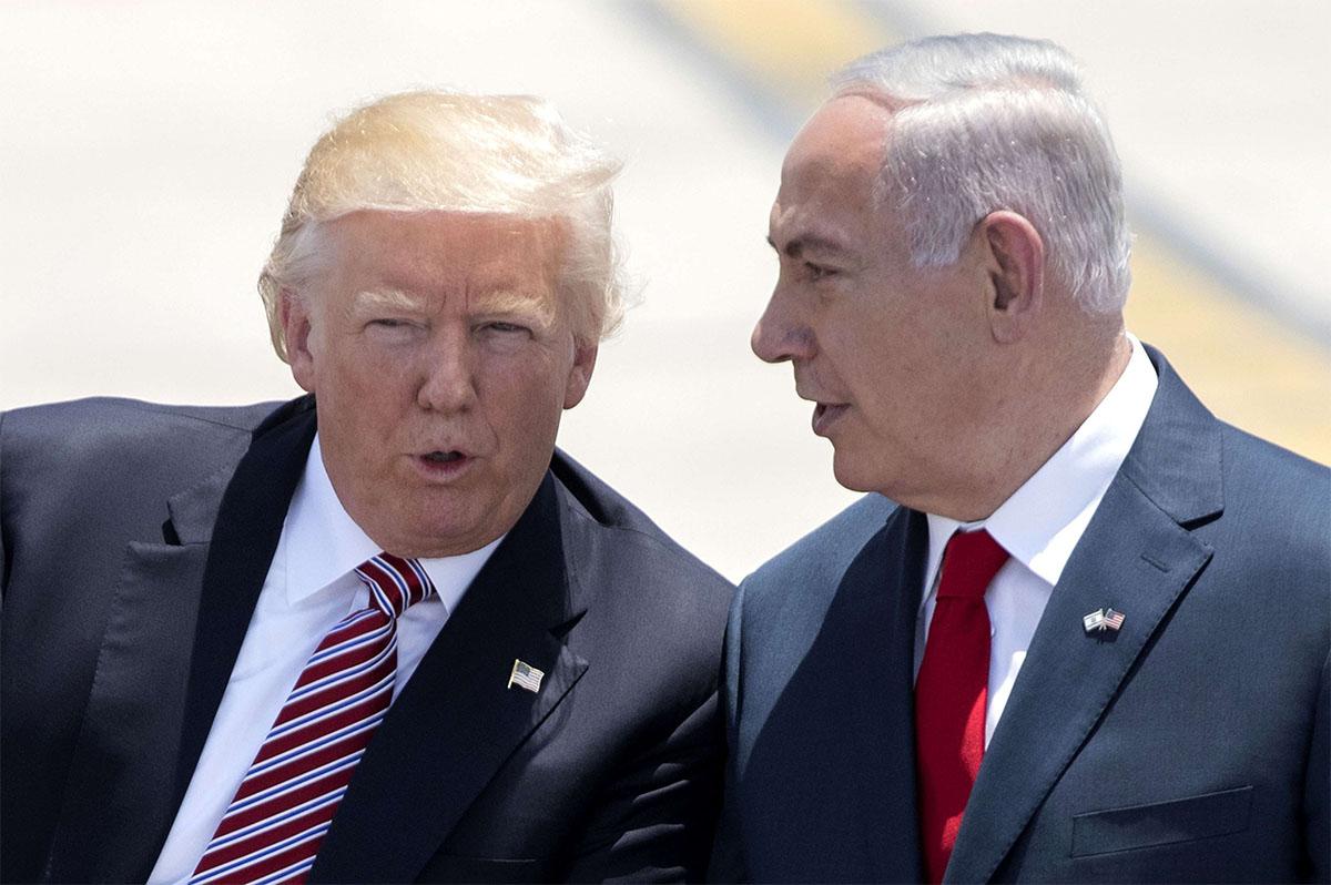 Netanyahu's relationship with Trump has long been a central feature of his campaign