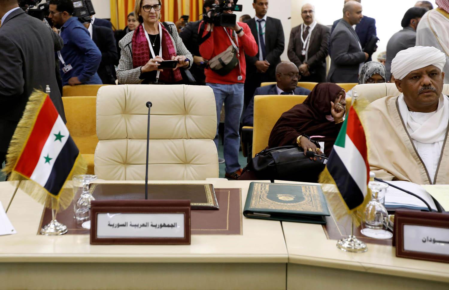 مقعد سوريا الخالي في الاجتماعات التحضيرية للقمة العربية