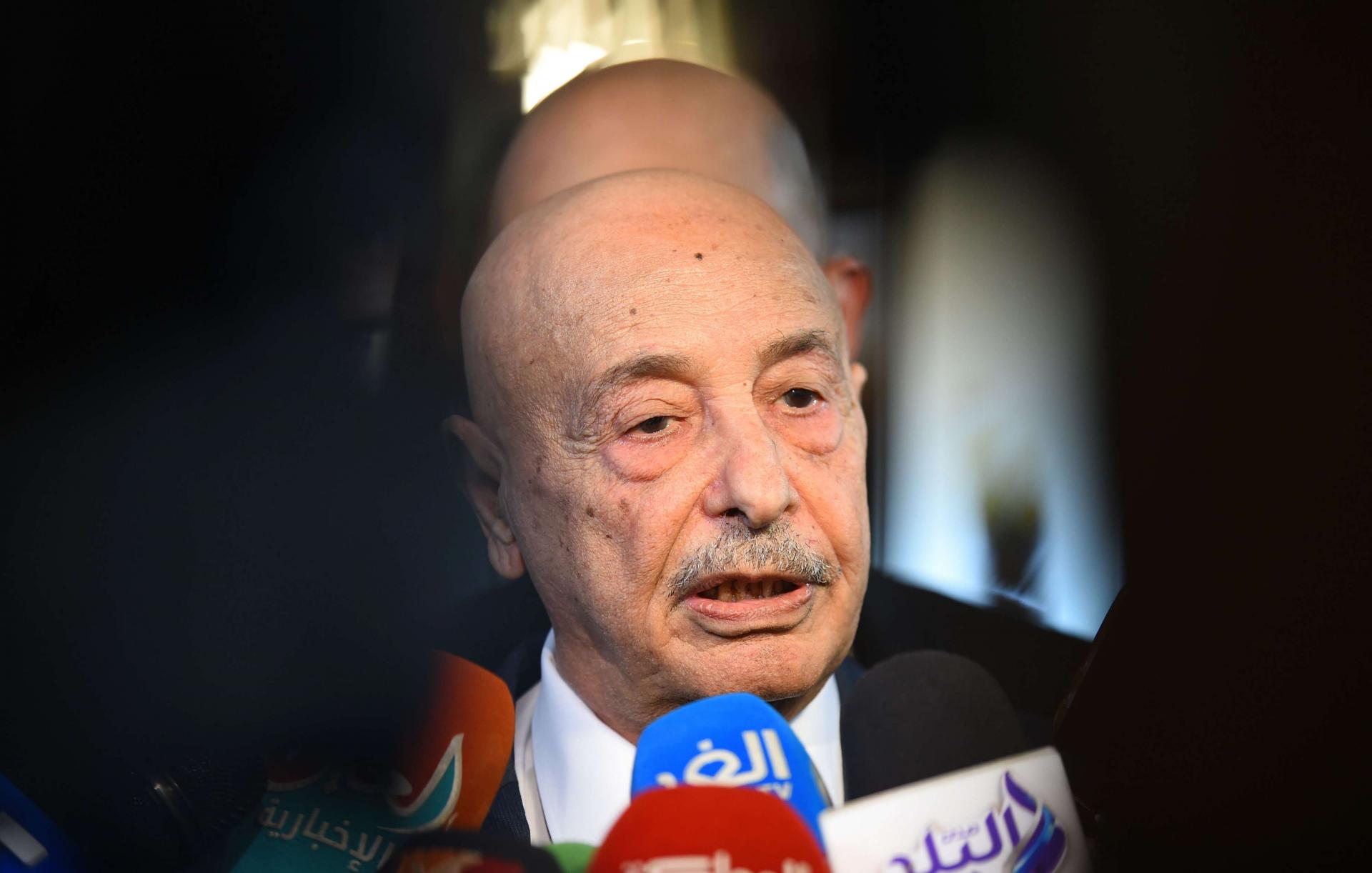 رئيس مجلس النواب الليبي عقيلة صالح 