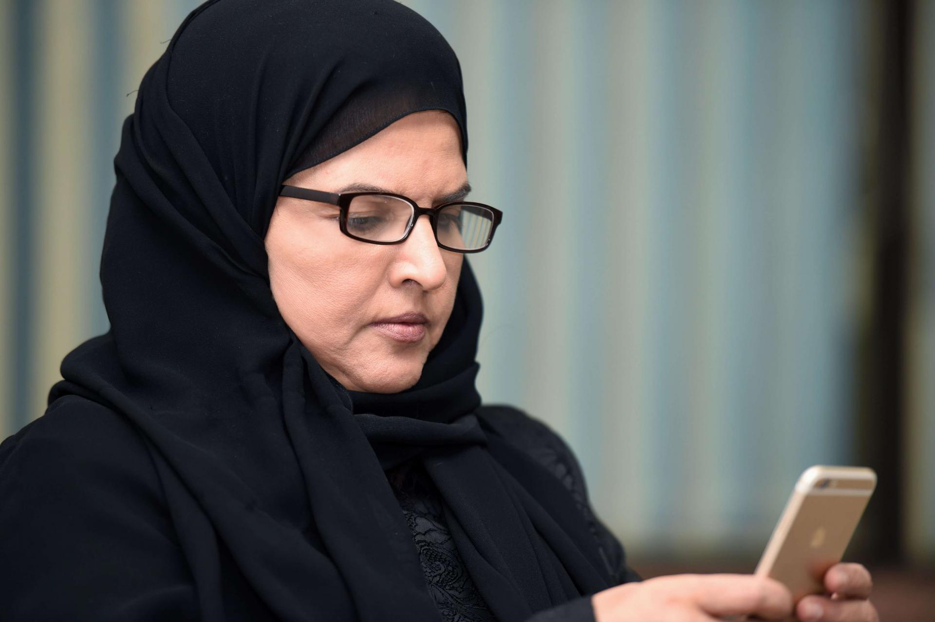 Academic Aziza al-Yousef was released on condition she attend future sessions