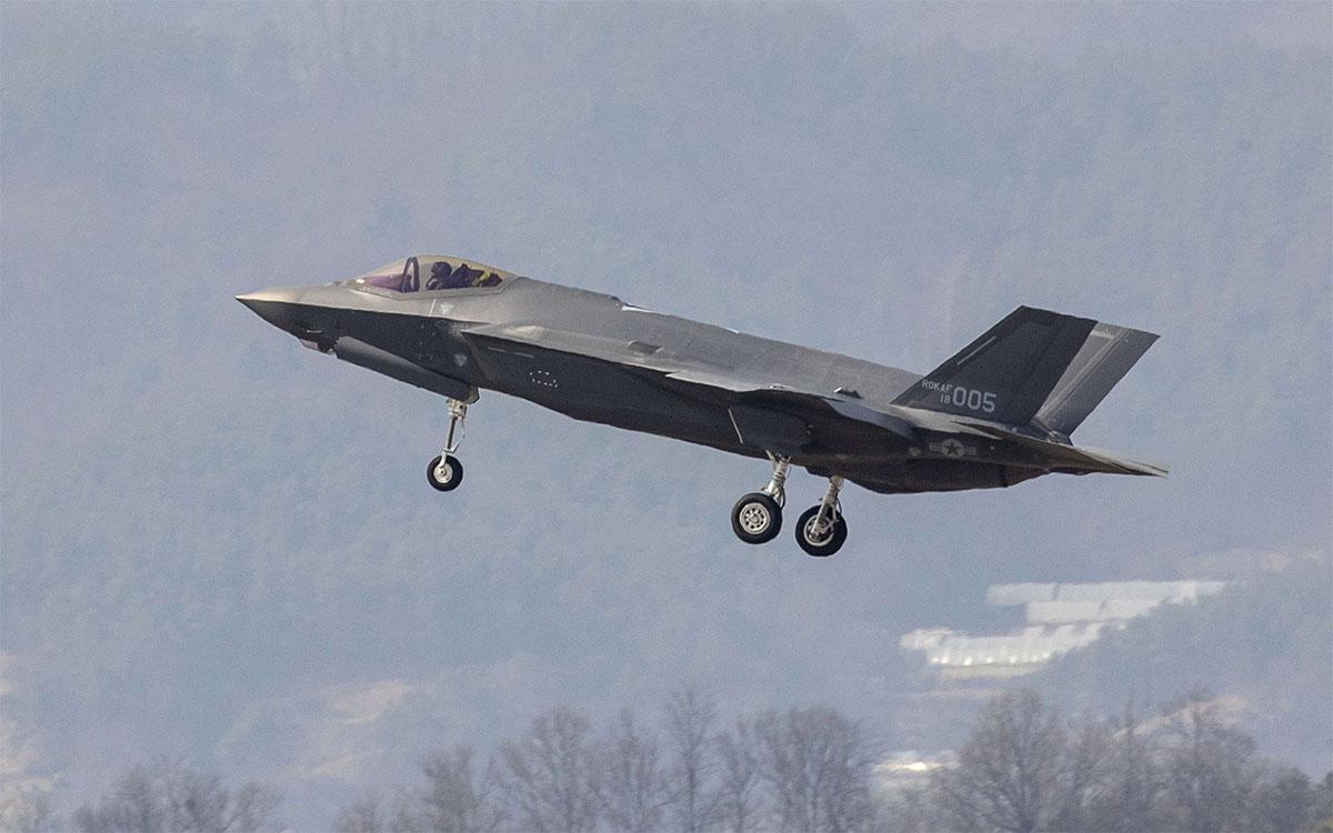 Deliveries and activities associated with the stand-up of Turkey's F-35 operational capability suspended