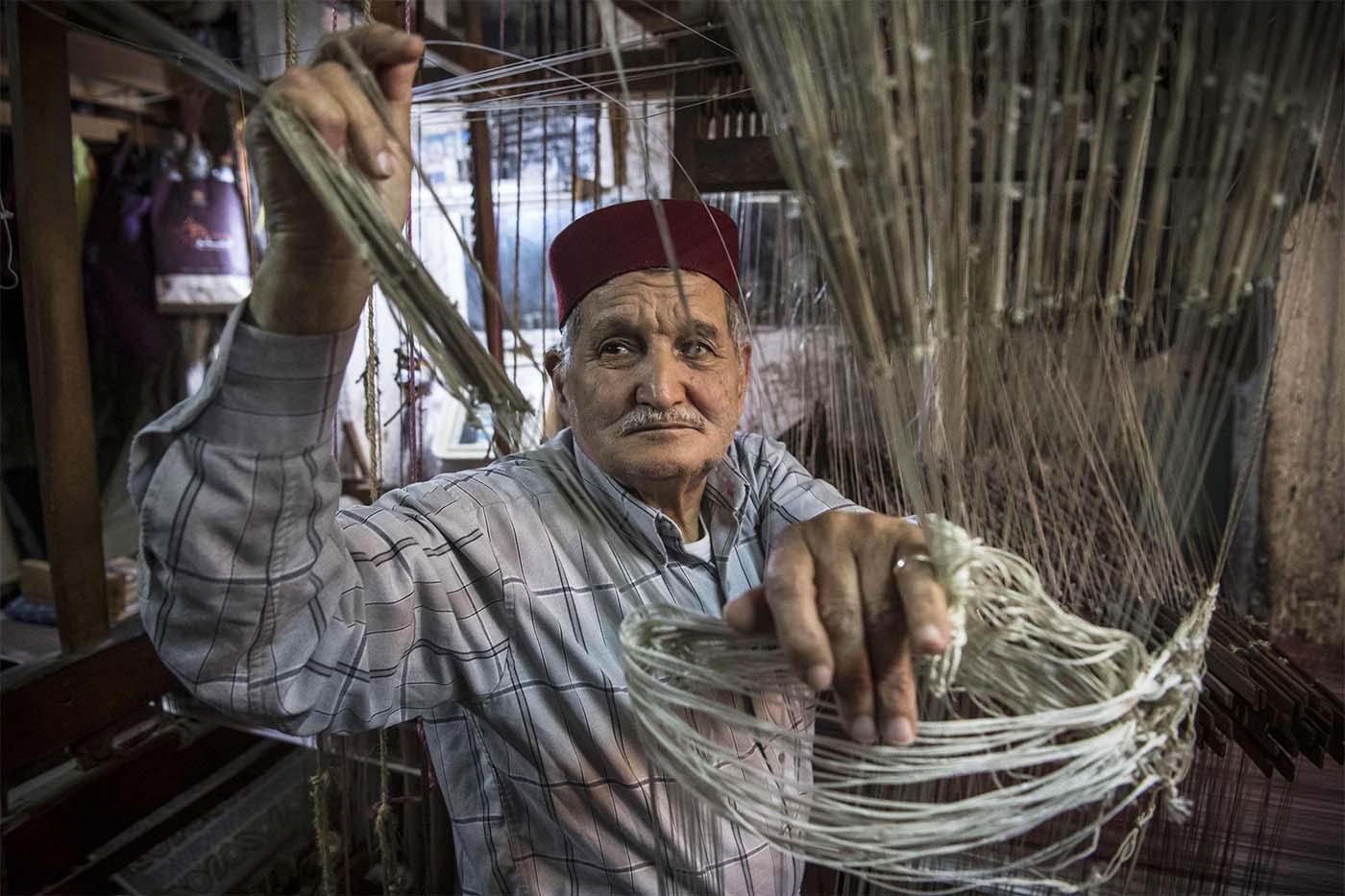 Abdelkader Ouazzani, the last of Morocco's brocade master weavers