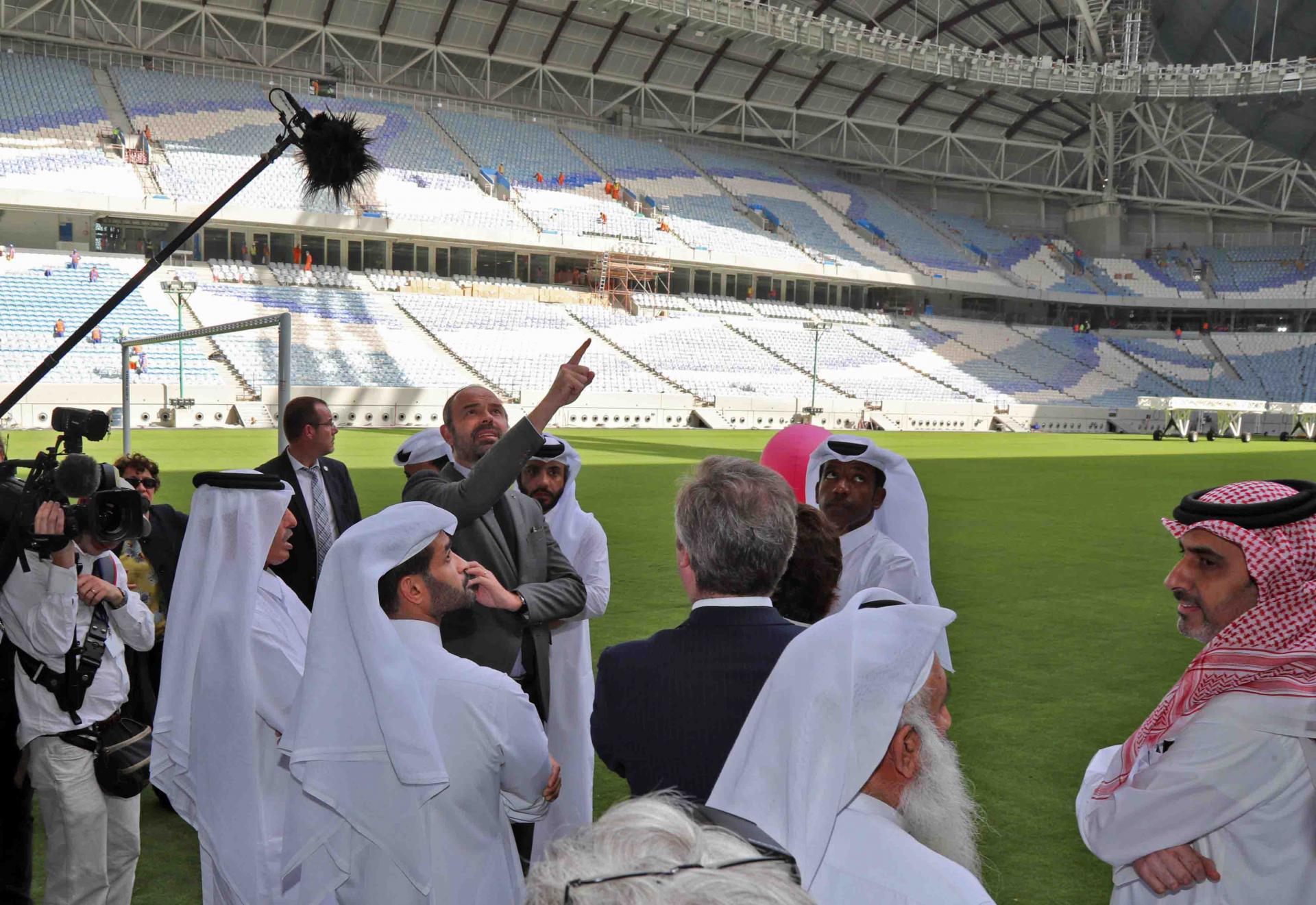 Organisers of the 2022 Qatar World Cup said on Saturday that "there will be no decision imposed" on the country to expand