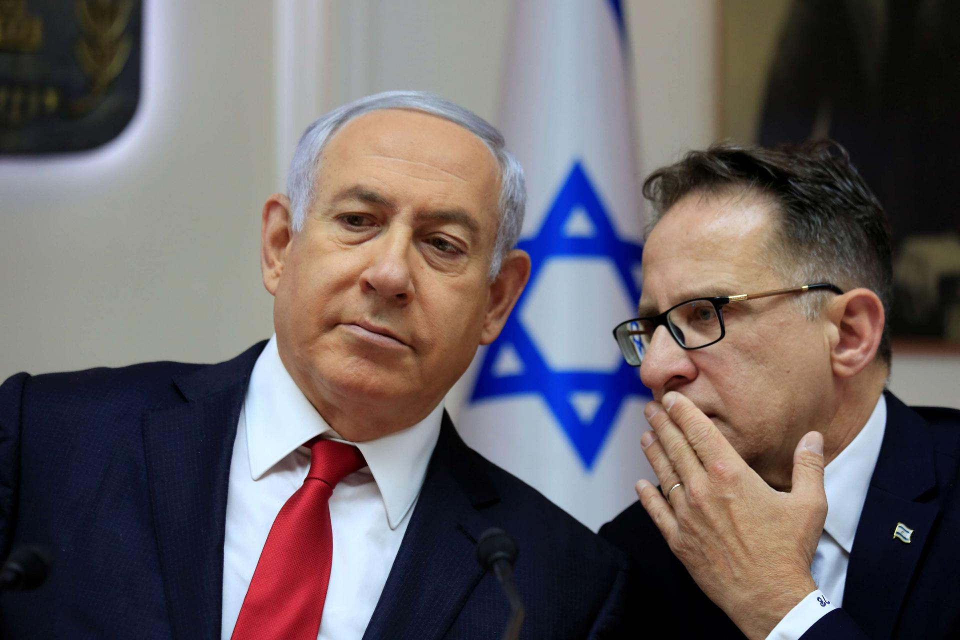 In February, Mandelblit had announced his intention to indict Netanyahu on charges of fraud, breach of trust and bribery
