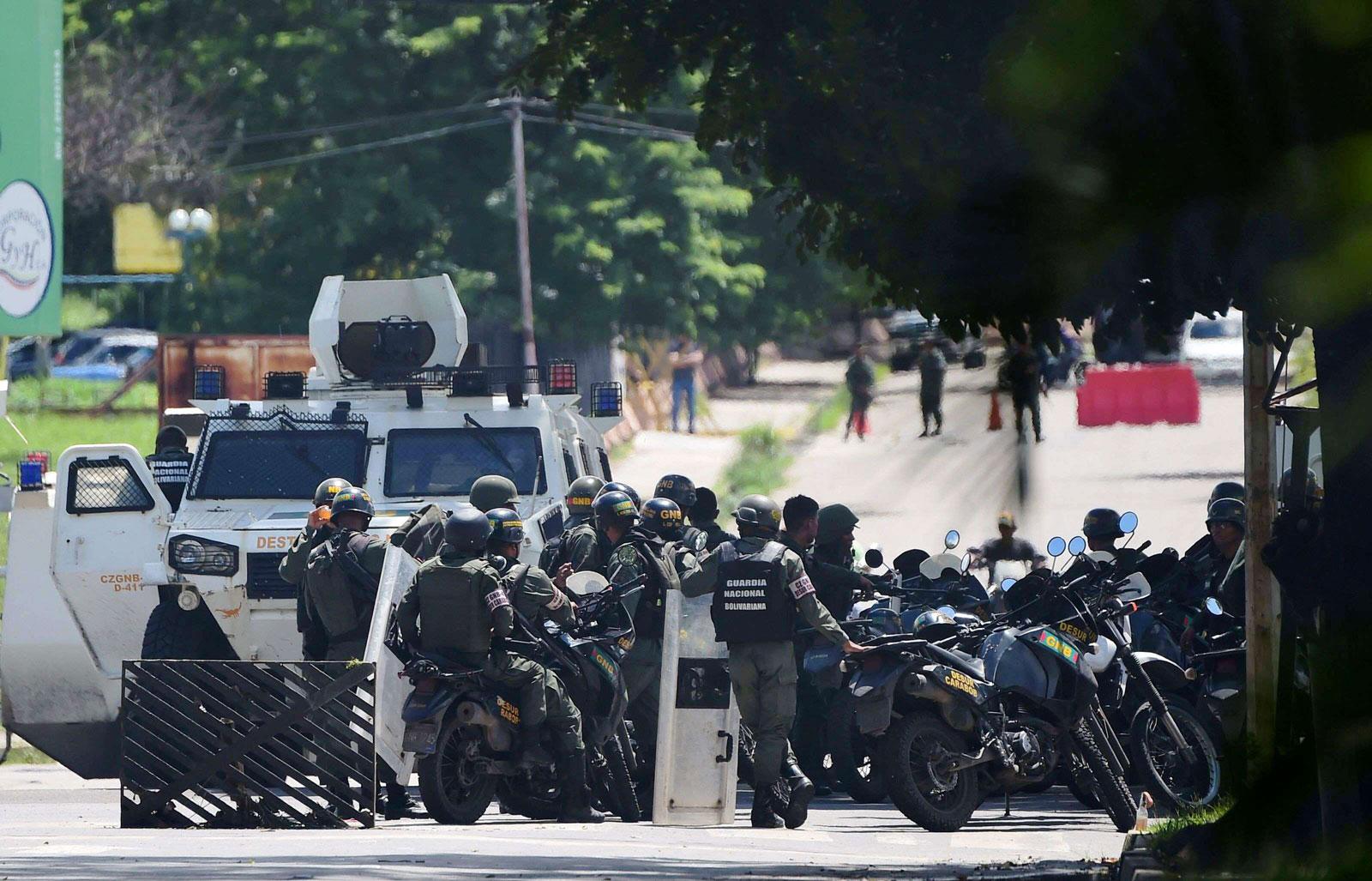 القوات الفنزويلية