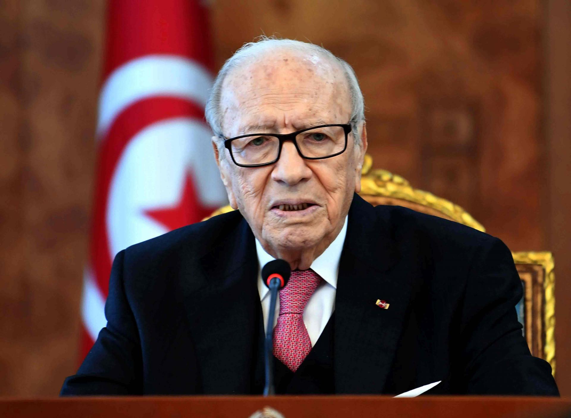 الباجي قائد السبسي أول رئيس تونسي منتخب بعد ثورة 2011
