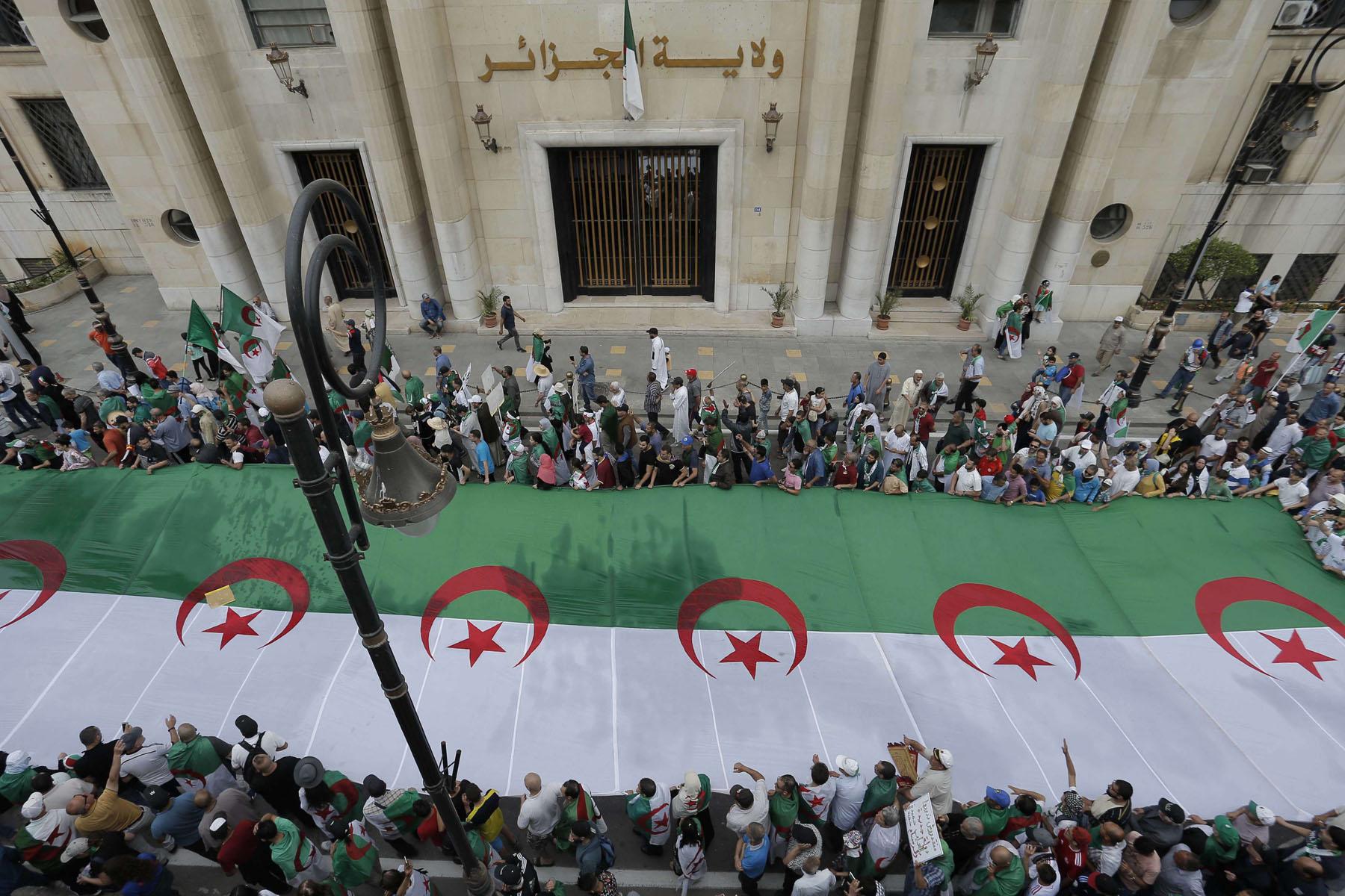 The July vote had been backed by Algeria's army chief, General Ahmed Gaid Salah, a key powerbroker