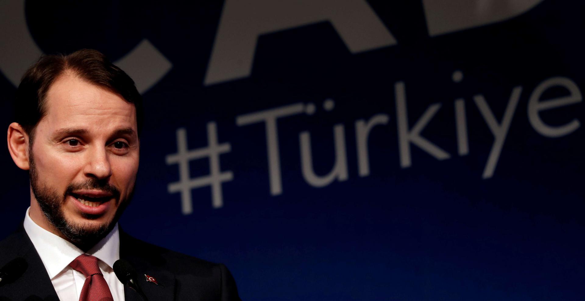 Turkish Finance Minister Berat Albayrak